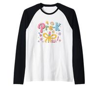 Pre-K Joyful Colors Back To School Vibes Maglia con Maniche Raglan