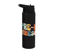 Pre-K Vibes Cute Retro Back to School - Ragazzi, Ragazze, Bambini Stainless Steel Insulated Water Bottle