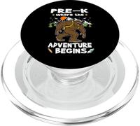 Pre-K Where The Adventure Begins Back To School Bigfoot PopSockets PopGrip per MagSafe