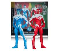 PRE ORDER Dc Mcfarlane Collector Ed Superman Red Vs Superman Blue 2pk Action Fig