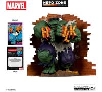 PRE ORDINE McFARLANE Marv. Collection 1:6 The Incredible Hulk #345 Green Hulk Va