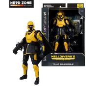 PRE ORDINE SETTEMBRE - Helldivers II McFarlane Gaming Ed.T4-40 Gold Eagle 18 cm