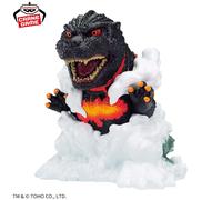 PRE ORDINE Toho Monster Series Chinzaju EX Godzilla (1995) Burning Godzilla nero