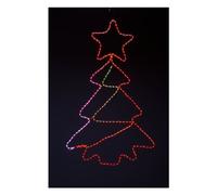 Pre Qu' Italia Albero giochi di luce (L50 H78 cm) 216 luci - STRIPLED RGB IP44