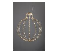 Pre Qu' Italia Sfera (D40 cm) luce fissa (1pz) 168 luci - NANOLED Bianco caldo