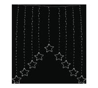 Pre Qu' Italia Tenda luminosa Natale Trasparente 308 luci - NANOLED Bianco