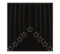 Pre Qu' Italia Tenda luminosa Natale Trasparente 308 luci - NANOLED Bianco caldo