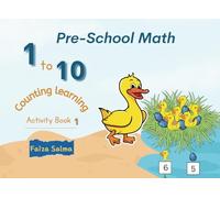Pre-School Math 1 to 10 Counting Learning Activity Book 1