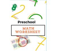 Pre school math worksheet