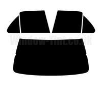 Pre Taglio Pellicola Finestrini per Peugeot 306 4-Door Berlina 1994-01 5%