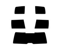 Pre Taglio Pellicola Finestrini per Sedile Cordoba Sw 1998-06 5% Nero Limousine