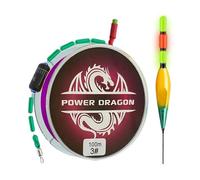 Pre-Tied Fishing Line Set - 100 m Color Changing Float High Sensitivity Automatic Bobber Rig Group Outdoor Fresh Water Saltwater Kayak Lake River Shore Boat Dock Precision Travel Utility