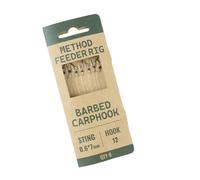 Pre Tied Fishing Rigs for Both Beginner and Professional Fishing Tackle Accessories Methods Feeder Rigs with Barbed Hook Pre Tied Fishing Rigs for Both Beginner and Professional Barbed Hook Methods