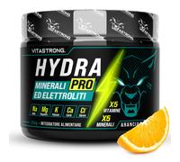 Pre Workout Vitastrong Hydra Pro Polvere 250g Complesso di 5 Minerali 5 Vitamine