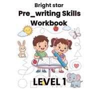 Pre-writing Skills Workbook: Tracing lines, Shapes, and simple objects
