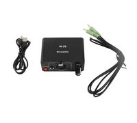 Preamp di microfono, amplificatore microfono, booster microfoni a 48 V per 3,5 mm, interfacce da 6,35 mm, per interfacce XLR