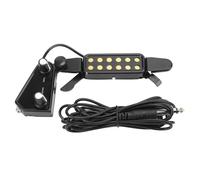 Preamplificatore con clip per pickup sul foro di risonanza per chitarra ed elettrica, con controllo del volume, jack amplificatore integrato e cavo da 2,5 m per chitarre f