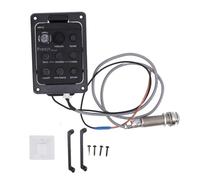 Preamplificatore di chitarra ad alta sensibilità acustica e sintonizzatore preamplificatore per chitarra con disegno attivo attivo avanzato incorporato per la performance pratica