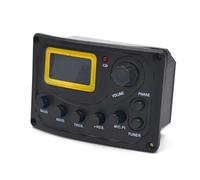 Preamplificatore EQ Per Chitarra Acustica E Basso Con Microfono E Sintonizzatore Equalizzatore EQ A 4 Bande Con Sintonizzatore Pickup Per Chitarra