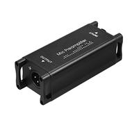 Preamplificatore Microfono, Amplificatore Preamplificatore Microfono 48v Phantoms Power Audios Booster per lo Studio Domestico, Podcast, Streaming, Registrazione