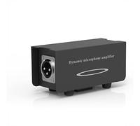 Preamplificatore microfono per Shure SM7B/SM58/55SH macchina SMM-205 dinamico Mircophone Preamp Booster per Livestream/Broadcast/Podcast/Vocal Recordings(GRIY)