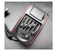 Preamplificatore Per Chitarra Acustica 5-Band EQ Equalizer Pickup Tuner Con Interruttore Di Fase Accessori per Chitarra Acustica