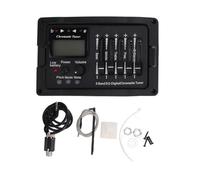 Preamplificatore per chitarra acustica a 5 bande, equalizzatore professionale per chitarra con accordatore per performance in studio e palco in plastica