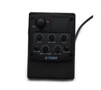 Preamplificatore Per Chitarra Acustica G-Tone Series Equalizzatore A 3 Bande Accordatore LED Nero Pezzi di ricambio per pickup per chitarra acustica(3)