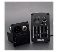 Preamplificatore Per Chitarra Acustica Pickup Equalizzatore EQ A 4 Bande Pickup Piezoelettrico Con Sintonizzatore LCD Con Jack Di Uscita XLR Da 6,35 Mm Pezzi di ricambio per pickup per chitarra acusti