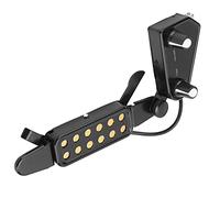 Preamplificatore per chitarra acustica, pickup per chitarra acustica conveniente per chitarre acustiche folk per uso professionale per uso generico per corde in acciaio(Nero)