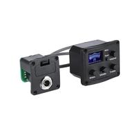 Preamplificatore Per Chitarra Elettrica Acustica Pickup EQ Sintonizzatore Digitale Pickup Preamplificatore Sistema Di Sintonizzazione A 4 Bande Con Sintonizzatore Display LCD