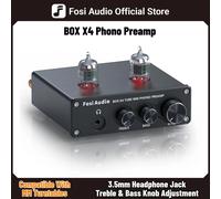 Preamplificatore Phono Fosi Audio per Giradischi con Amplificatore a Valvole HiFi BOX X4