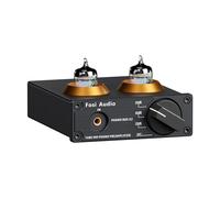 Preamplificatore Phono Fosi Audio per Giradischi, Mini Amplificatore Audio Stereo HiFi a Valvole X2 per DIY