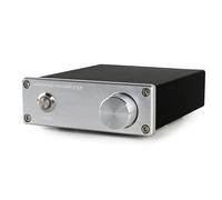Preamplificatore Phono MM/MC, Preamplificatore Giradischi, Preamplificatore Hi-Fi, con Volume Regolabile, Ingresso e Uscita RCA, Adattatore di Alimentazione DC12V, per Mini Stereo Audio Fonografo