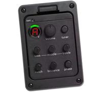 Preamplificatori Per Chitarra Acustica Con Equalizzatore A 3 Bande Accordatore Ad Alta Sensibilità Incorporato Pickup Piezoelettrico Compatibile Con Chitarra Folk Pezzi di ricambio per pickup per chit