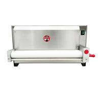 PreAsion Pressa elettrica per pizza da 110 V, 10,2 - 48,3 cm, completamente automatica, rullo per impasto per pizza, macchina per stampaggio a rullo singolo (110 V 450 W)