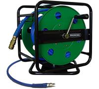 Avvolgitubo per aria compressa Prebena da 30 m, 8 x 12 mm, robusto e girevole + pistola di soffiaggio