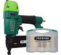 PREBENA 2XR-J50 - Chiodi ad aria compressa, set combinato con chiodi a testa