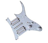Precablato HSH Pickguard Caricato Humbucker Alnico V Pickup Set Multifunzione Saldatura Cablaggio Per Chitarra Parti di ricambio per chitarre (Color : 03)