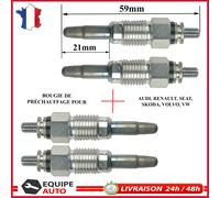 Prechauffage Candela per Caddy Golf Jetta Passat Polo T3 T4 1.6 D 1.6D Td