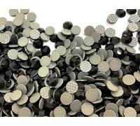 PRECIOSA VIVA 12 Strass Termoadesivi JET Nero black SS10 (2.7-2.9mm) 3mm 144pz