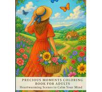 Precious Moments Coloring Book for Adults: Heartwarming Scenes to Calm Your Mind