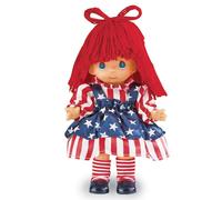 Precious Moments Patriottico USA Raggedy Ann Speciale Edition da Collezione Doll
