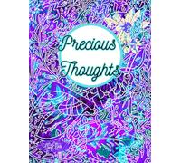 Precious Thoughts, Lavender Worlds, 200 Unlined, Star-Detailed, 8x11 Page, Hardcover Journal, Art Pad, Sketchbook, Drawing Book: Made With Hand-Drawn ... By: Artist Mary Elisabeth Linder @ MaryEMade