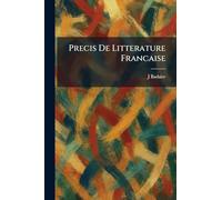 Precis De Litterature Francaise