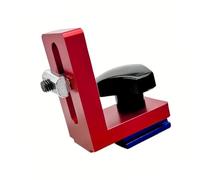 Precisamente alluminio Limit Stop Guide Rail Stop per tavoli di lavorazione del legno con costruzione leggera Durabilità Alluminio Worktable Clamp