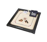 Precise Champion Profi Carrom Ama-12 mm - 16 kg - Tavolo da torneo - India - Completo (tavoliere + copertura)