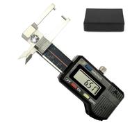 Precise Diamond Gem Caliper, 0-25mm 0.01mm Multi Function Square Digital Gauge Diamond & Gemstone Measuring Thickness Tools