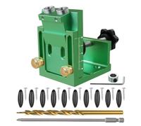 Precise Scala Tasca Regolabile Foro Jig Per Perfetto 15Degree Angolato Foro