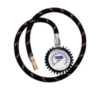 Precise Tire Gauge, Heavy Duty Pressure Meter & Portable Air Checker for Accurate Readings, Clear Design, Automotive Tool for Bike Truck Vehicle Bicycle Maintenance and Regular Travel Use